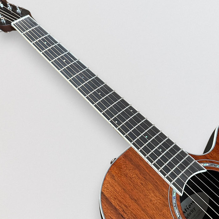 Ovation CS24P-PKOA Celebrity Series Traditional Plus Mid-Depth Acoustic-Electric Guitar - Koa