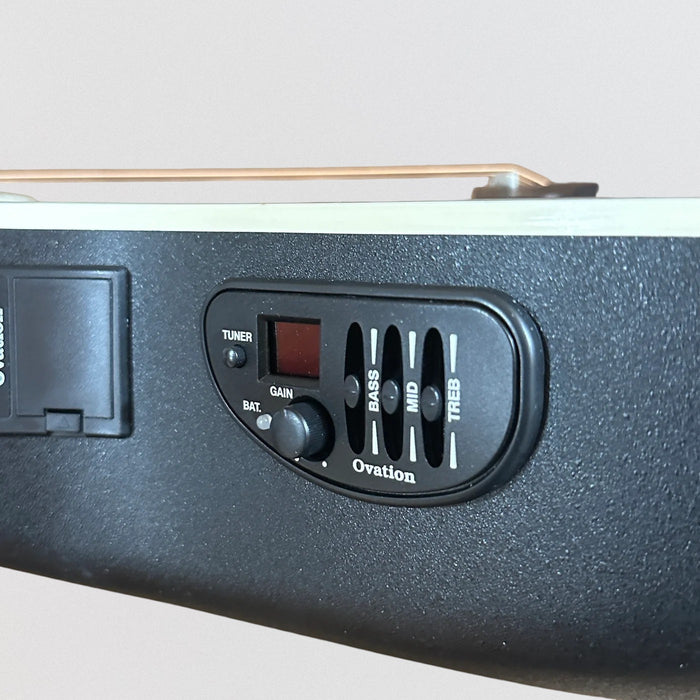 Ovation CS24P-PKOA Celebrity Series Traditional Plus Mid-Depth Acoustic-Electric Guitar - Koa