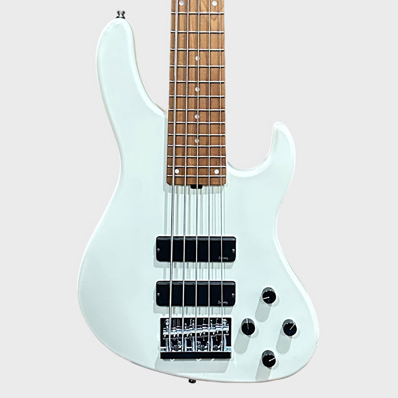 Sadowsky MetroExpress Modern 5 String Maple Board Electric Bass Guitar - White