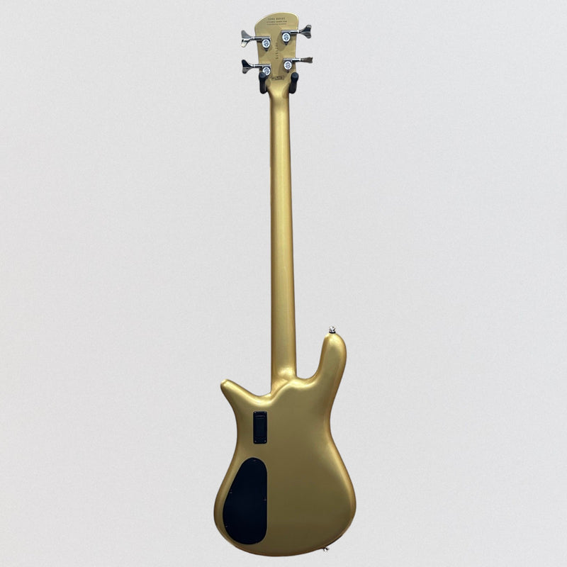 Spector Euro Classic 4 String Electric Bass Guitar - Metallic Gold Gloss