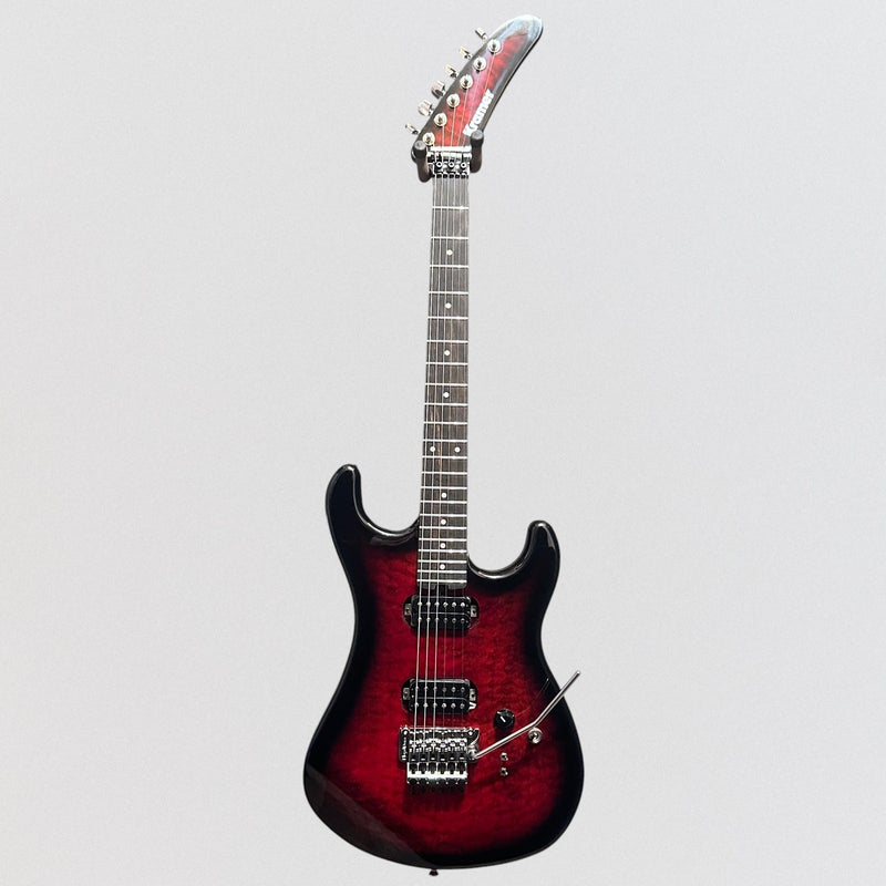 Kramer The 84 HH Quilt Electric Guitar - Magenta Burst