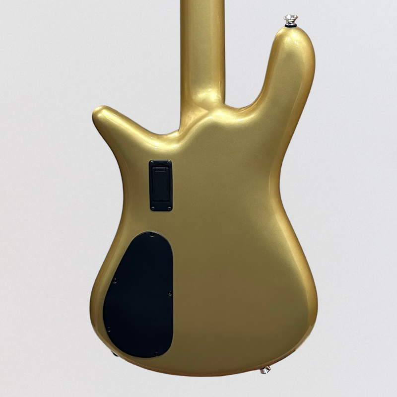 Spector Euro Classic 4 String Electric Bass Guitar - Metallic Gold Gloss