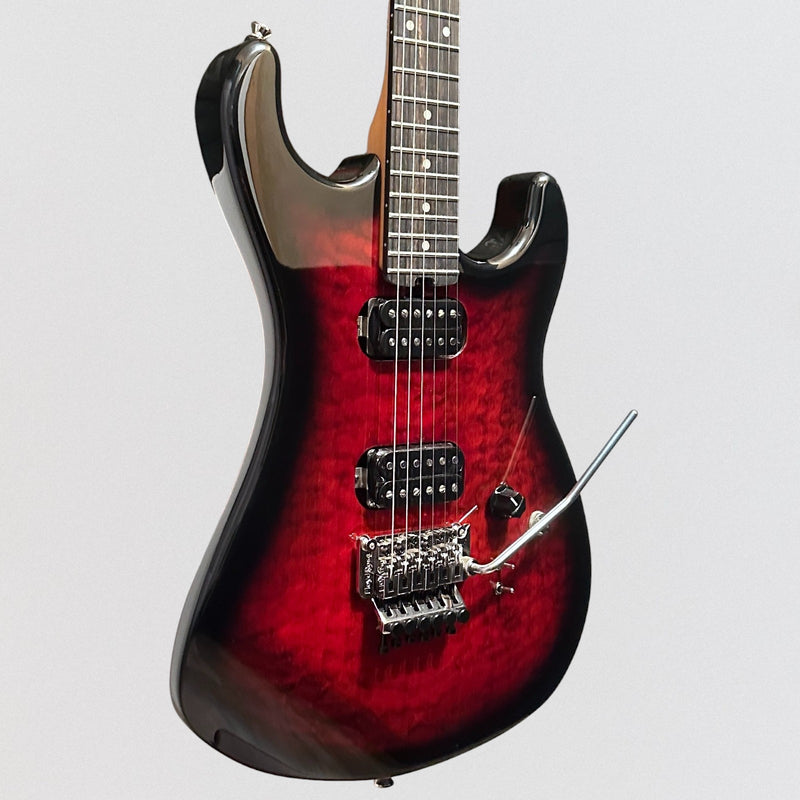Kramer The 84 HH Quilt Electric Guitar - Magenta Burst