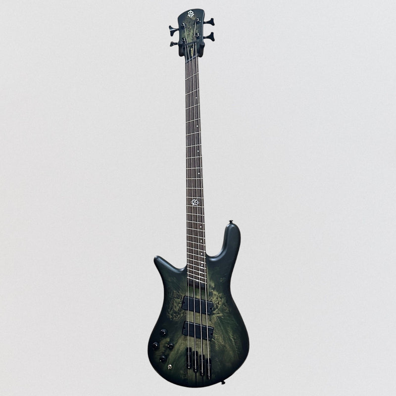 Spector NS Dimension Multi Scale 4 String Left Handed Electric Bass Guitar - Haunted Moss