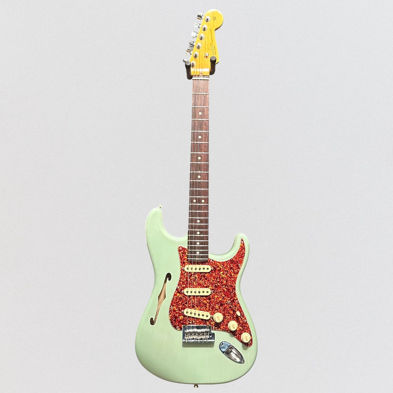 Fender American Professional II Stratocaster Thinline Limited-Edition Electric Guitar 2024 - Transparent Surf Green