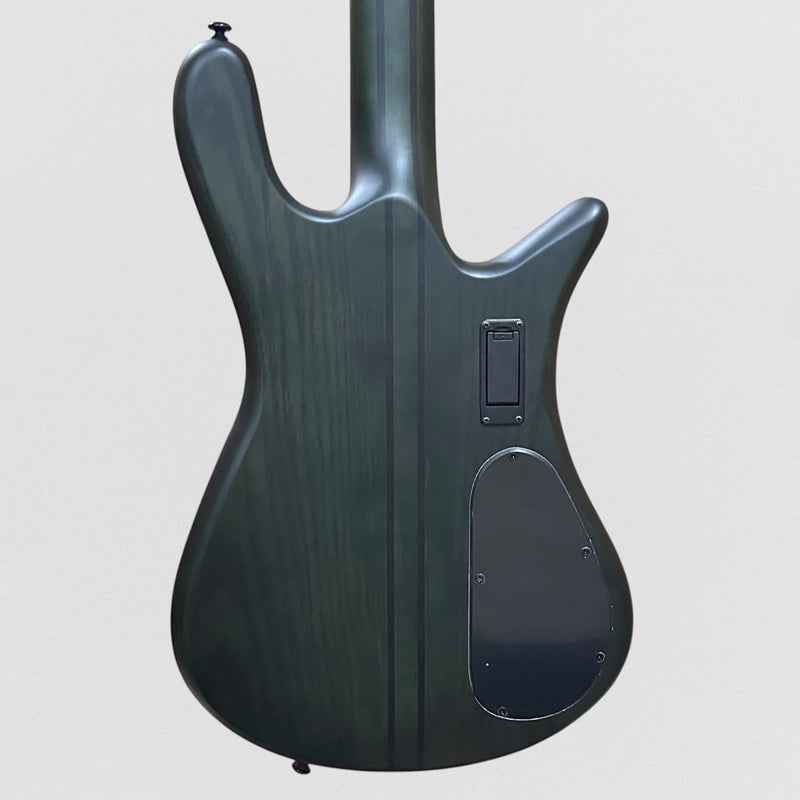 Spector NS Dimension Multi Scale 4 String Left Handed Electric Bass Guitar - Haunted Moss