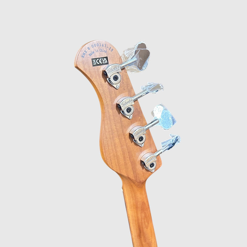 Sadowsky MetroExpress Vintage M/J 4 String Maple Board Electric Bass Guitar - White