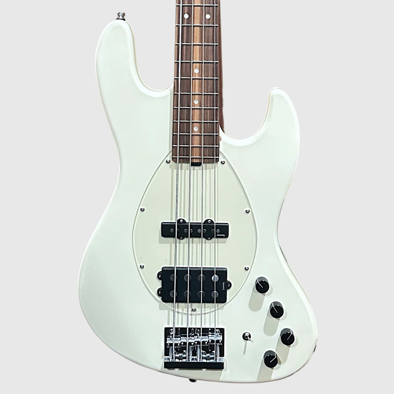 Sadowsky MetroExpress Vintage M/J 4 String Maple Board Electric Bass Guitar - White