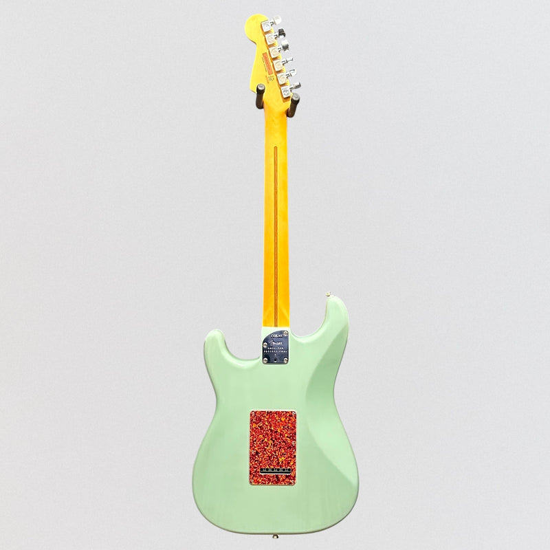 Fender American Professional II Stratocaster Thinline Limited-Edition Electric Guitar 2024 - Transparent Surf Green