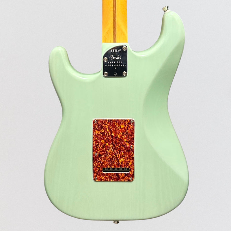 Fender American Professional II Stratocaster Thinline Limited-Edition Electric Guitar 2024 - Transparent Surf Green