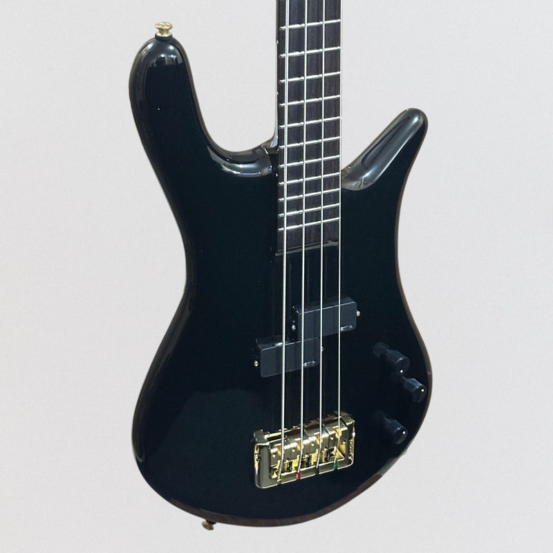 Spector Euro Ian Hill Judas Priest 50th Anniversary 4 String Signature Electric Bass Guitar - Black