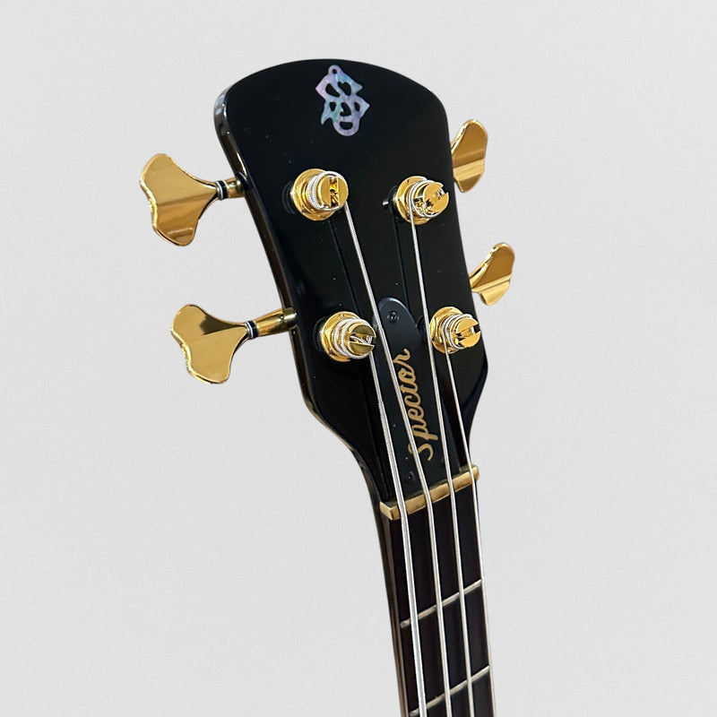 Spector Euro Ian Hill Judas Priest 50th Anniversary 4 String Signature Electric Bass Guitar - Black