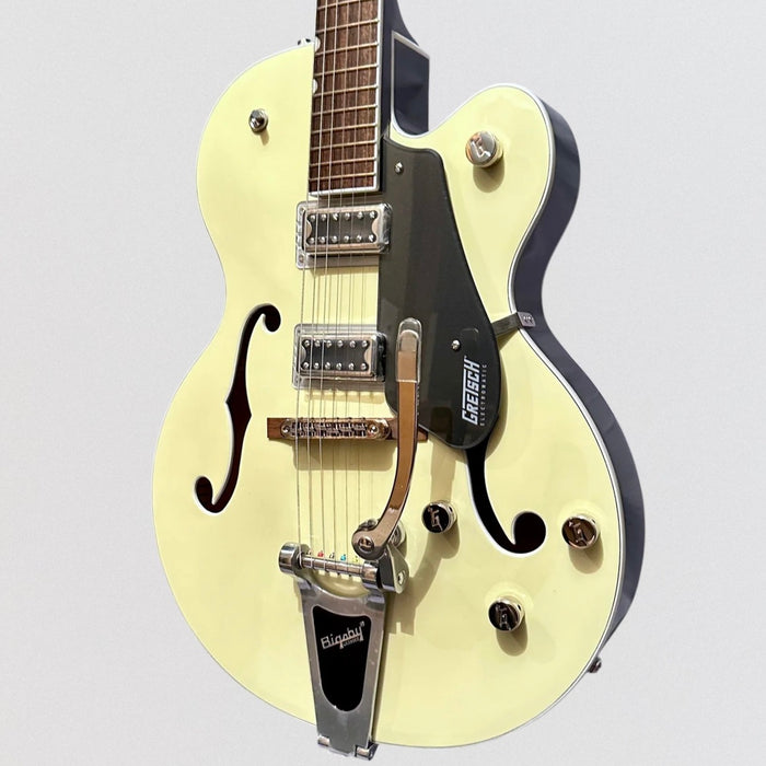 Gretsch G5420T Electromatic Classic Hollow Body Electric Guitar w/ Bigsby - Vintage White/London Grey