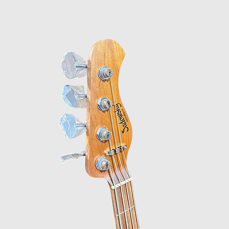 Sadowsky MetroExpress Modern 4 String Morado Board Electric Bass Guitar - White
