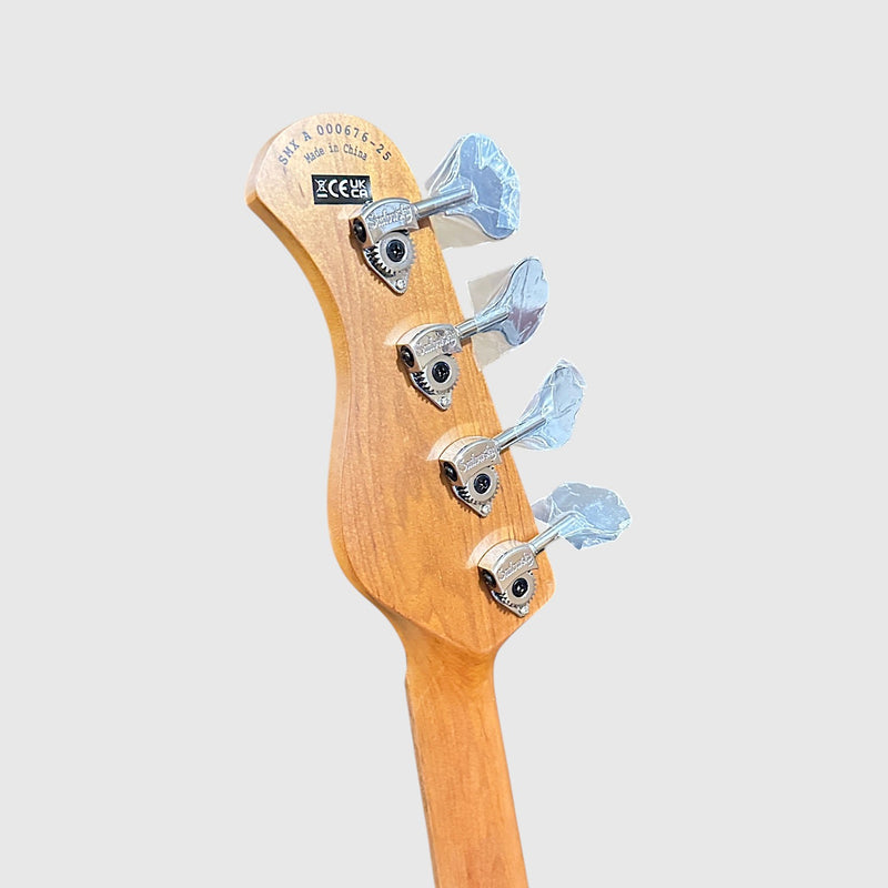 Sadowsky MetroExpress Modern 4 String Morado Board Electric Bass Guitar - White