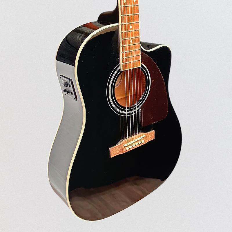 Epiphone J-45 EC Studio Acoustic-Electric Guitar - Black