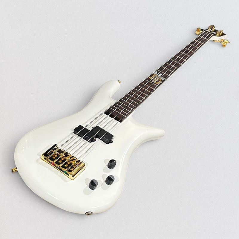 Spector Euro Ian Hill Judas Priest 4 String Signature Electric Bass Guitar - White