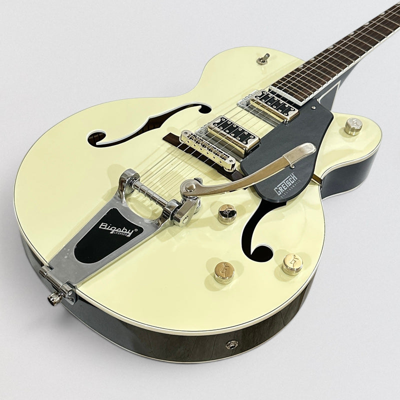 Gretsch G5420T Electromatic Classic Hollowbody Single-Cut Electric Guitar - Two-Tone Vintage White/London Grey