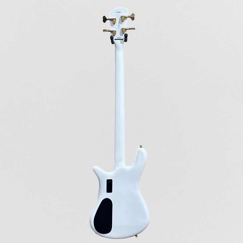 Spector Euro Ian Hill Judas Priest 4 String Signature Electric Bass Guitar - White