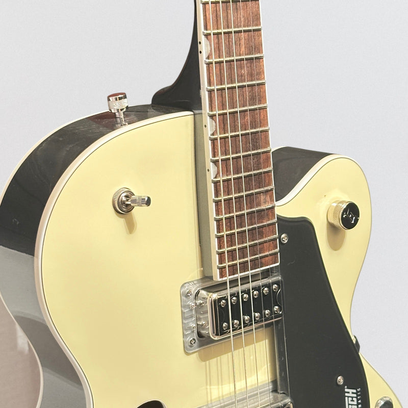 Gretsch G5420T Electromatic Classic Hollowbody Single-Cut Electric Guitar - Two-Tone Vintage White/London Grey