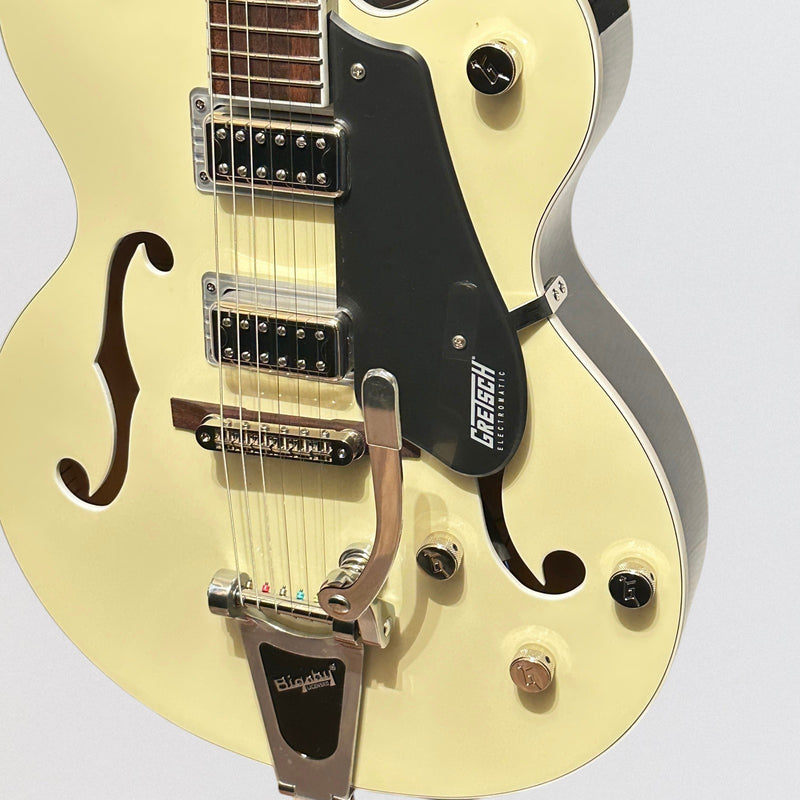 Gretsch G5420T Electromatic Classic Hollowbody Single-Cut Electric Guitar - Two-Tone Vintage White/London Grey