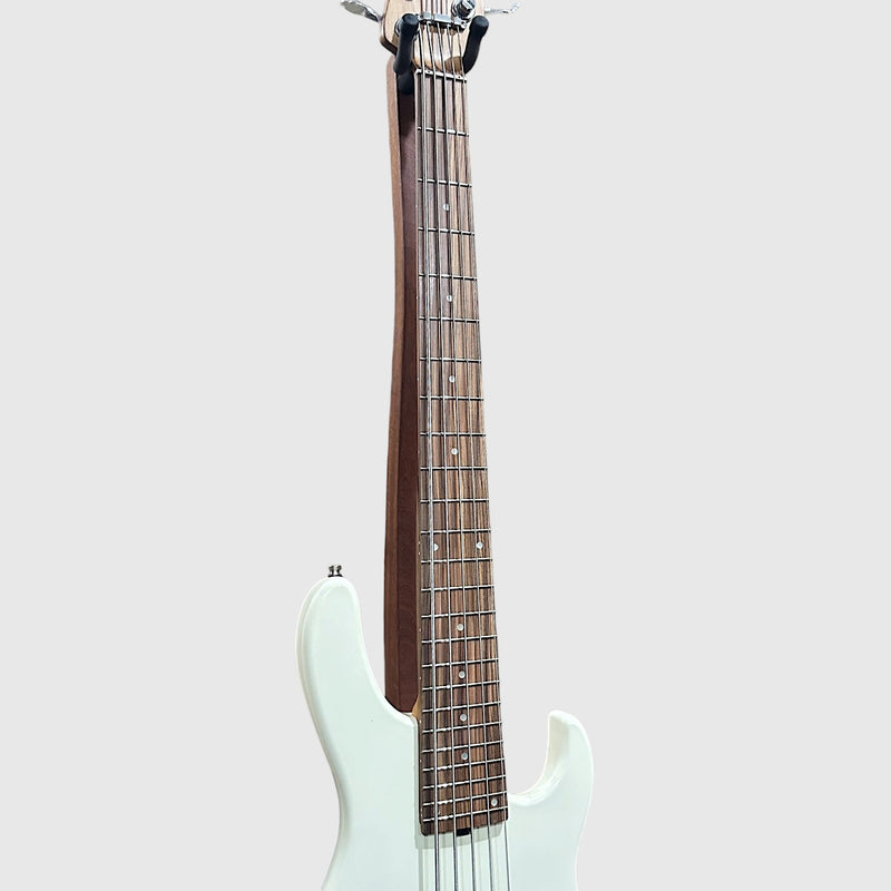 Sadowsky MetroExpress Modern 5 String Morado Board Electric Bass Guitar - White