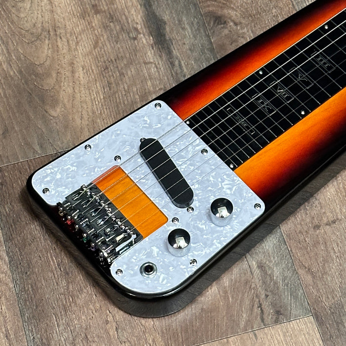 Danville MLS ST-250 OS Orange Burst Electric Lap Steel Slide Guitar