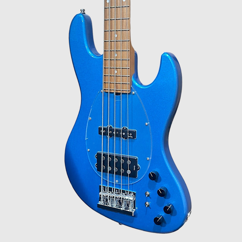 Sadowsky MetroExpress Vintage M/J 5-string Maple Board Electric Bass Guitar - Ocean Blue Metallic