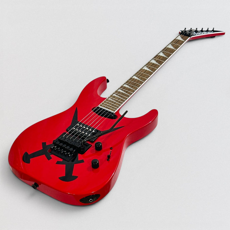 Jackson X Series SL1A DX Electric Guitar - Red Cross Dagger