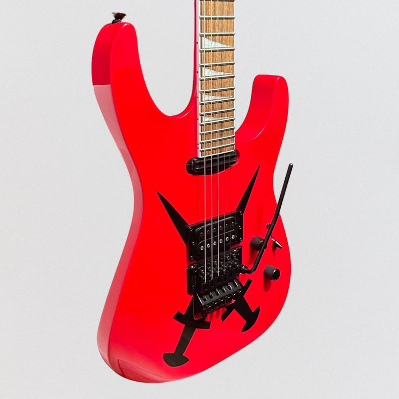 Jackson X Series SL1A DX Electric Guitar - Red Cross Dagger