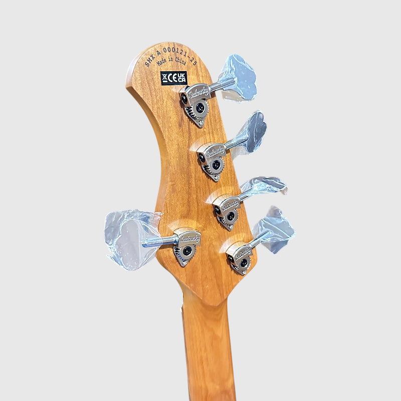 Sadowsky MetroExpress 21 Fret Hybrid PJ 5 String Morado Board Electric Bass Guitar - White