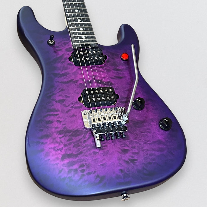 EVH 5150 Deluxe Poplar Burl Electric Guitar - Purple Daze