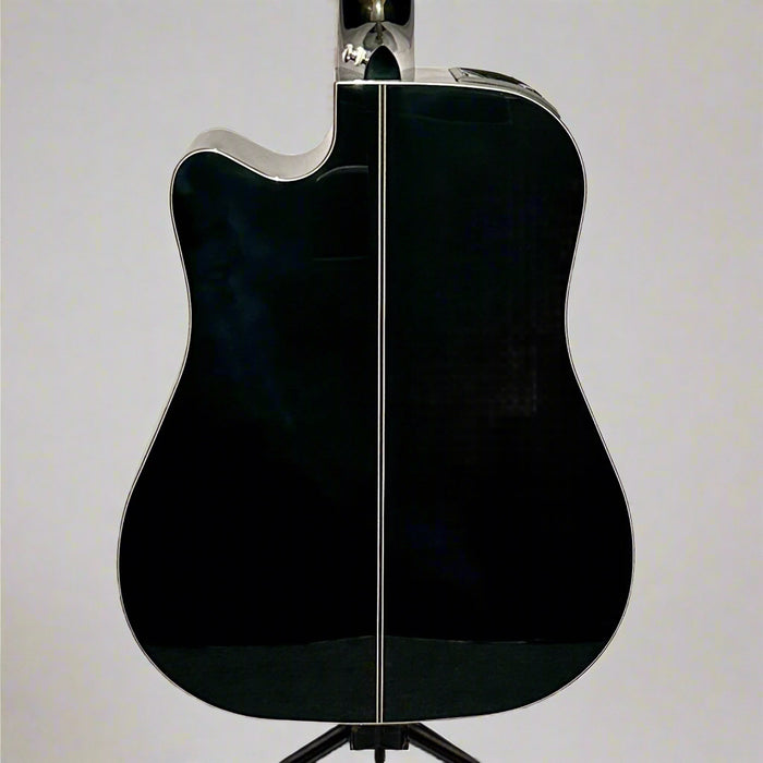 Takamine G Series GD30CE-12 Dreadnought 12-String Acoustic-Electric Guitar - Black