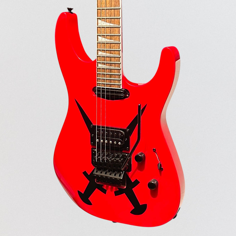 Jackson X Series SL1A DX Electric Guitar - Red Cross Dagger