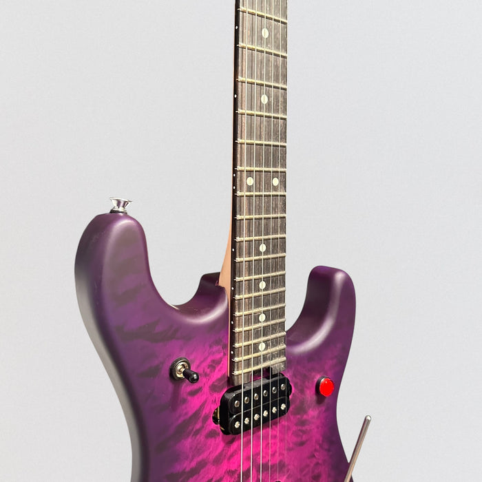 EVH 5150 Deluxe Poplar Burl Electric Guitar - Purple Daze