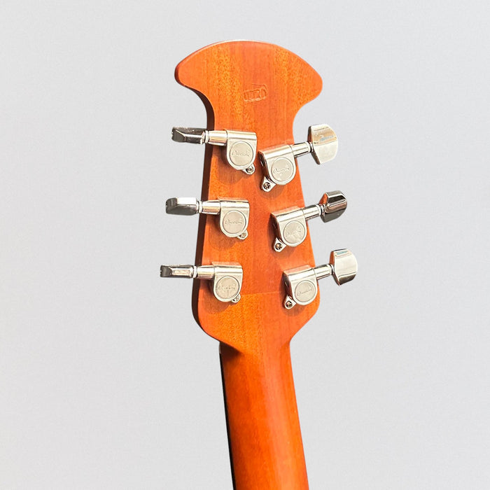 Ovation CE44-RRB-G Celebrity Elite Mid-Depth Acoustic-Electric Guitar - Reverse Red Burst