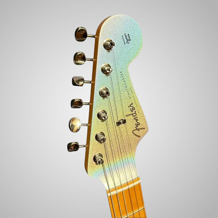 Fender H.E.R. Stratocaster Electric Guitar - Chrome Glow