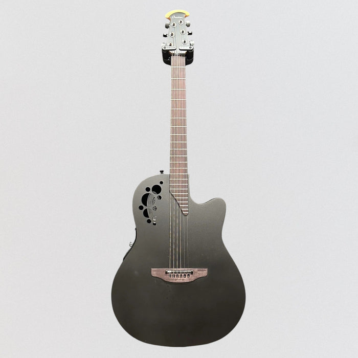 Ovation 2078TX-5-G Pro Series Elite TX Deep Contour Acoustic-Electric Guitar - Textured Black