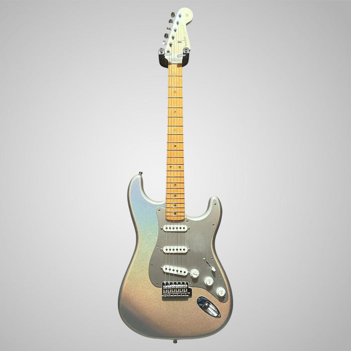 Fender H.E.R. Stratocaster Electric Guitar - Chrome Glow