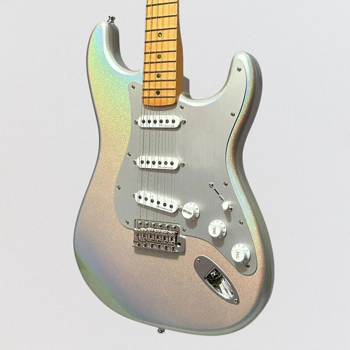 Fender H.E.R. Stratocaster Electric Guitar - Chrome Glow