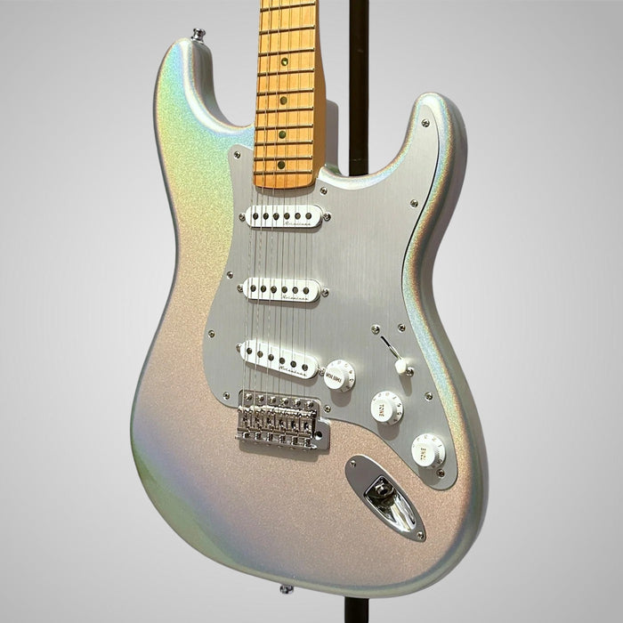 Fender H.E.R. Stratocaster Electric Guitar - Chrome Glow