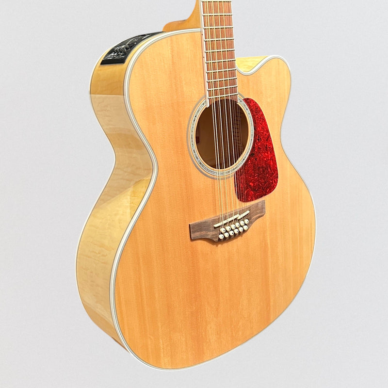 Takamine GJ72CE-12 G Series Jumbo Cutaway 12-String Acoustic Electric Guitar - Natural