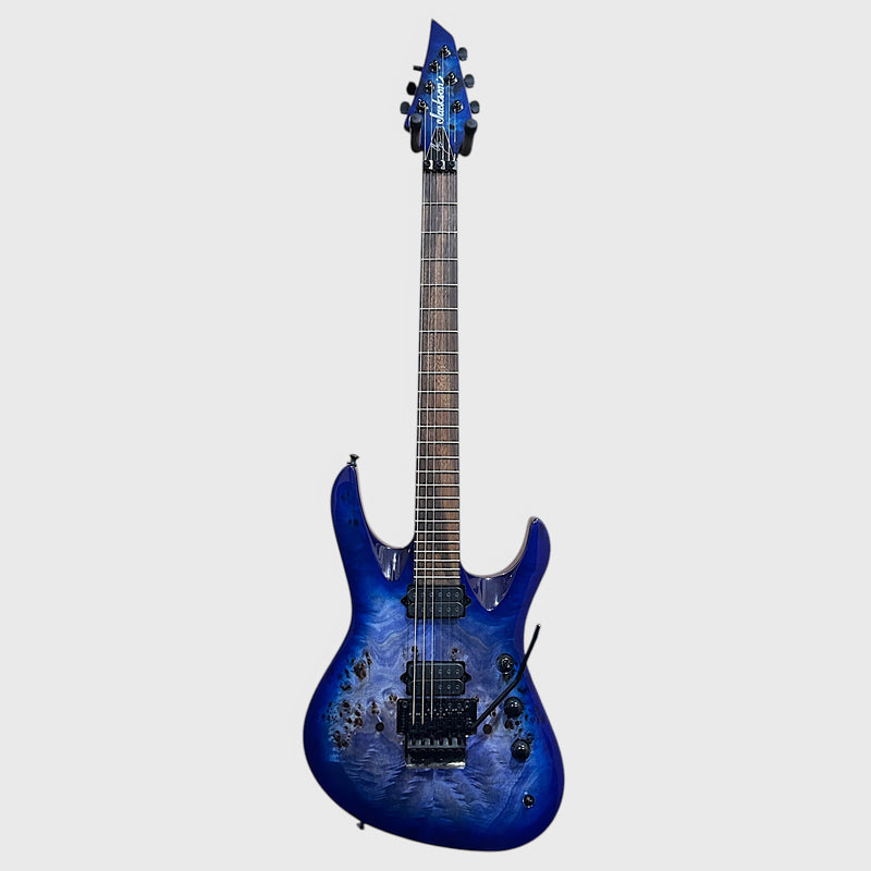 Jackson Pro Series Signature Chris Broderick Soloist FR-6 Electric Guitar - Transparent Blue