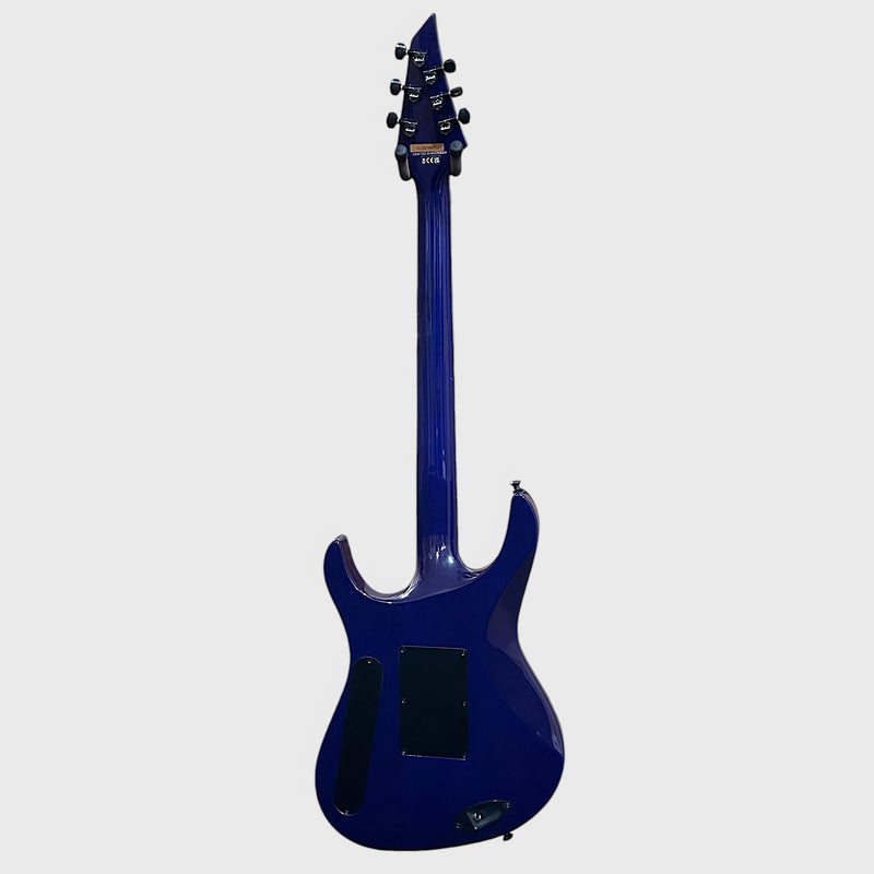 Jackson Pro Series Signature Chris Broderick Soloist FR-6 Electric Guitar - Transparent Blue