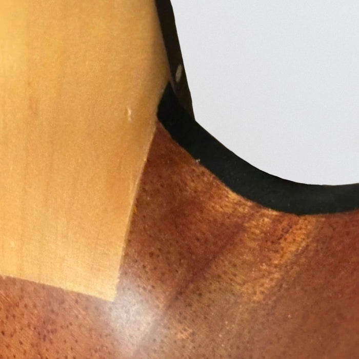 Schecter C-4 GT 4 String Electric Bass Guitar - Natural Satin with Black Racing Stripe