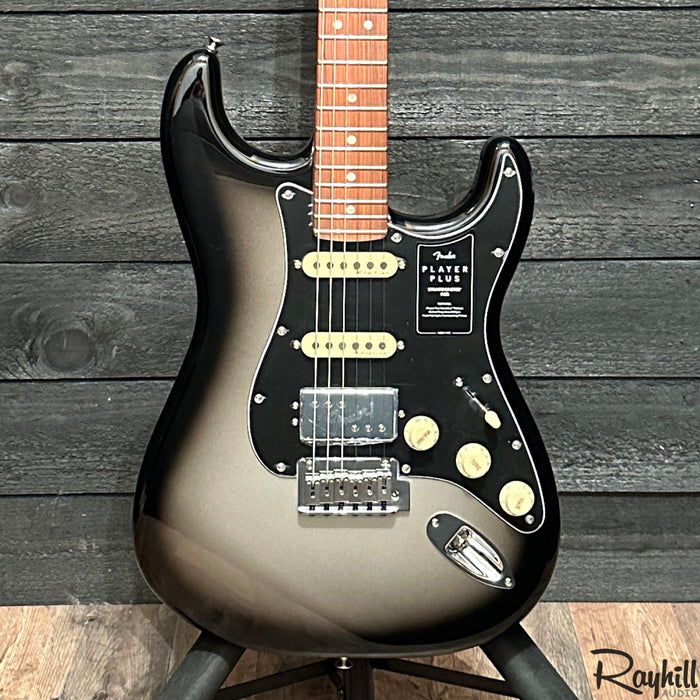 Fender Player Plus Stratocaster HSS Silverburst MIM Electric Guitar