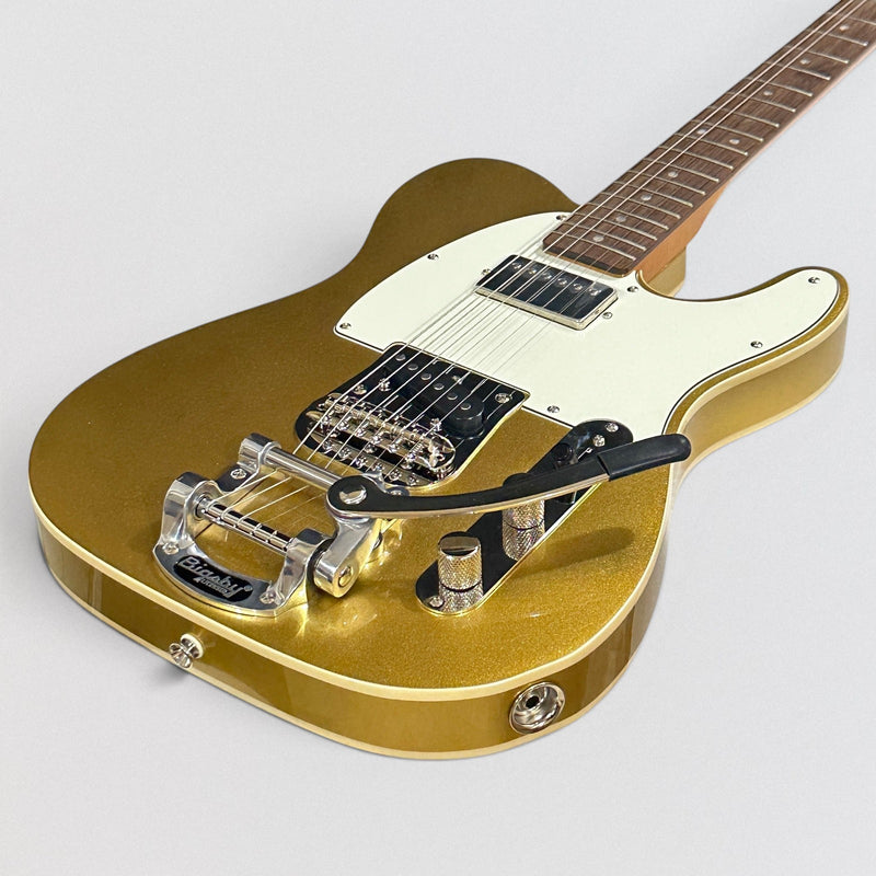 Fender Squier Classic Vibe '60s Custom Telecaster SH Electric Guitar - Aztec Gold