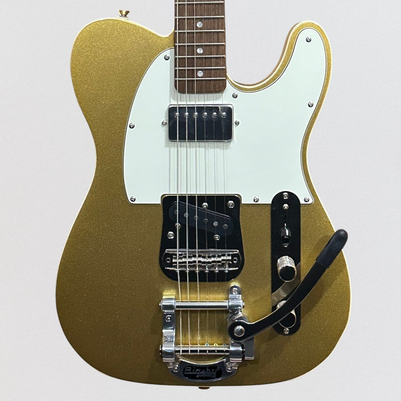 Fender Squier Classic Vibe '60s Custom Telecaster SH Electric Guitar - Aztec Gold