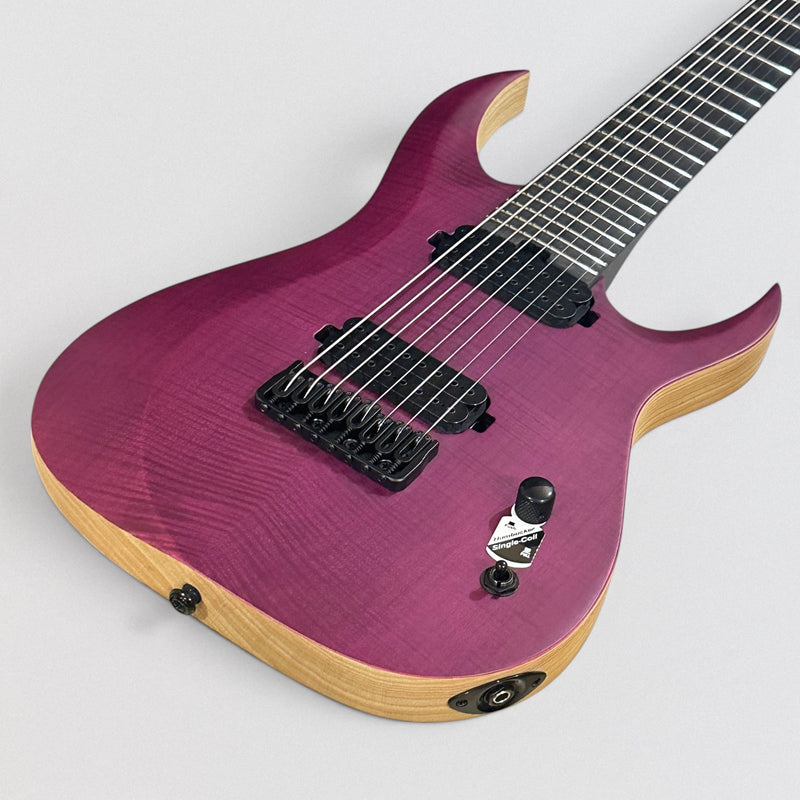 Schecter John Browne Tao-8 8-String Electric Guitar - Trans Purple