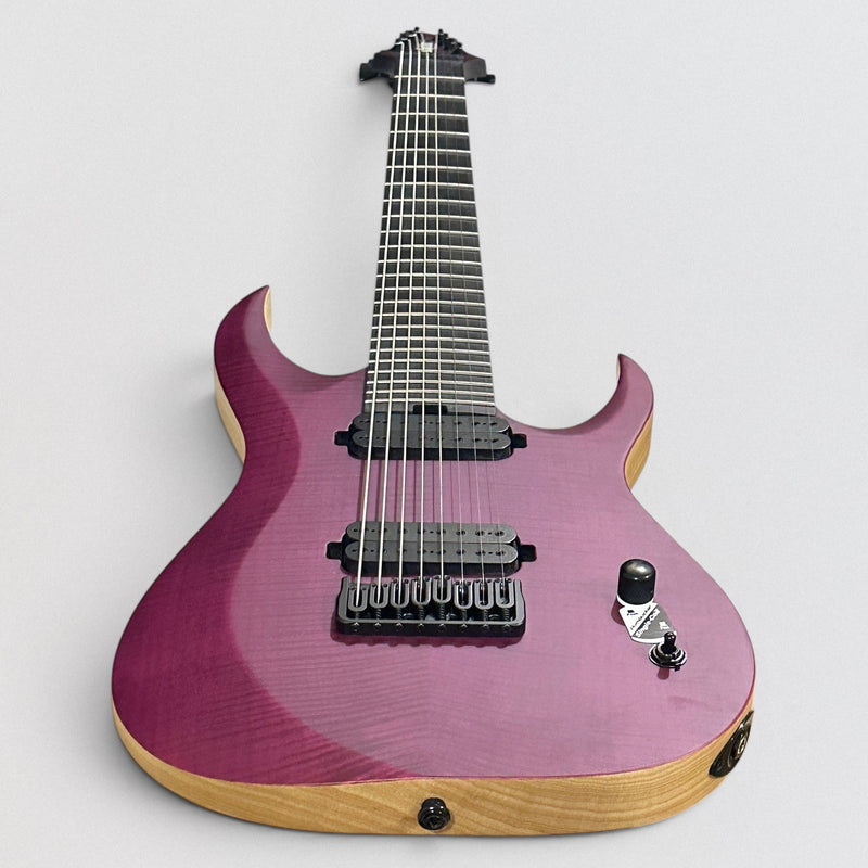 Schecter John Browne Tao-8 8-String Electric Guitar - Trans Purple